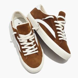 MadeWell Item AE241
Sidewalk Low-Top Sneakers in Suede and Sherpa AE241